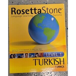 Rosetta Stone V2: Turkish Level 1